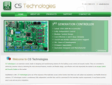 Tablet Screenshot of cs-technologies.com.au